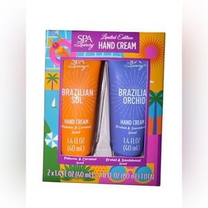 Spa Luxury Hand Cream Set - Brazilian Sol & Orchid